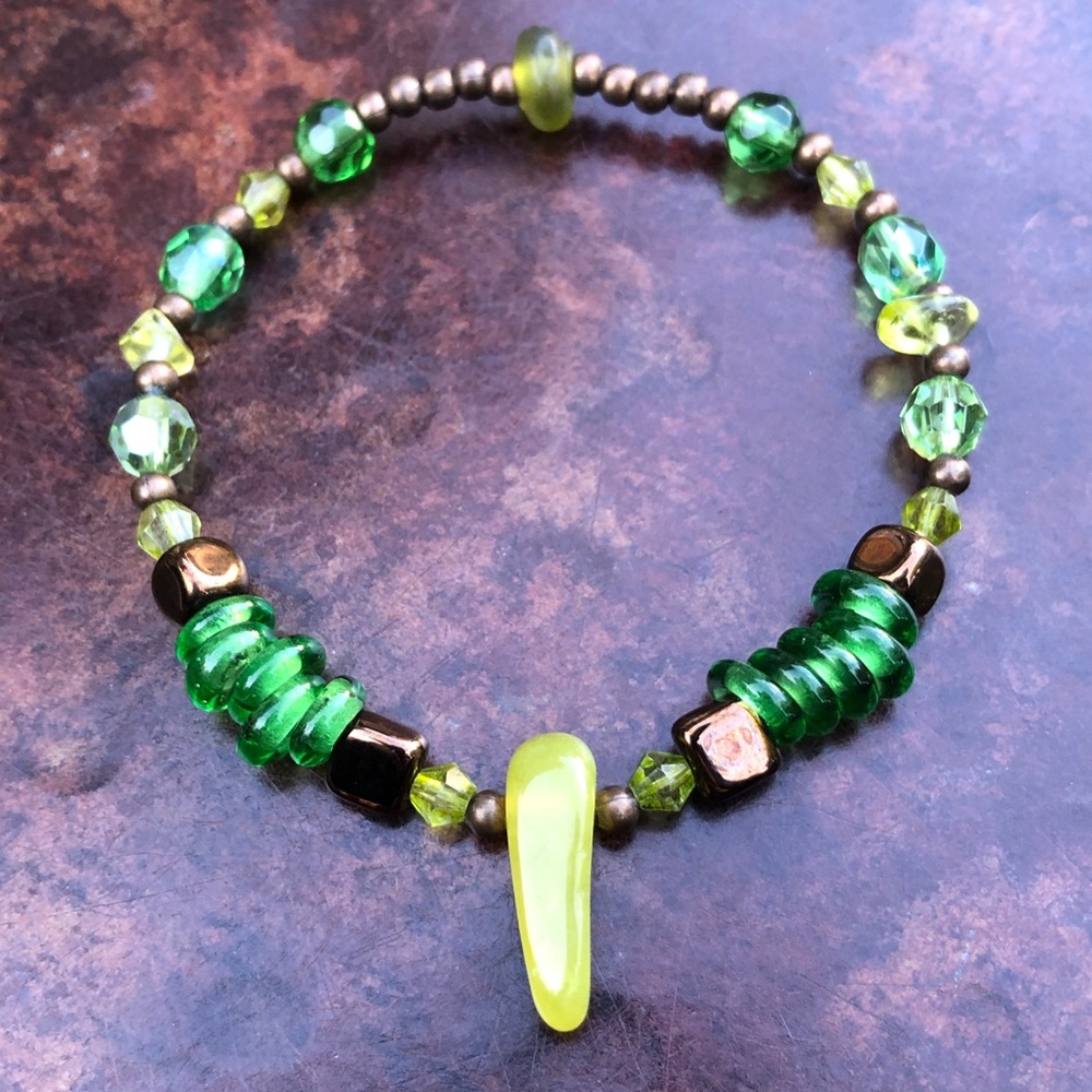 Jade Spike Bracelet